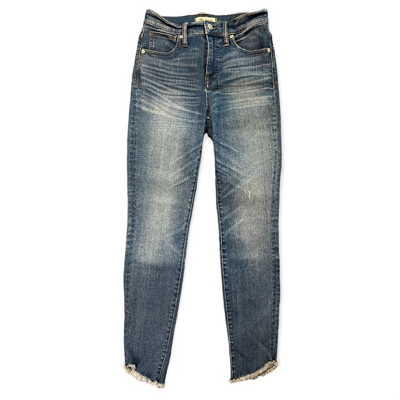 MADEWELL 10" High-Rise Skinny Jeans- Tulip-Hem Edition - Picture 7 of 11